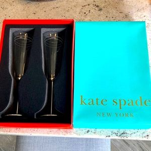 Kate Spade Darling Point Flute Champagne glasses